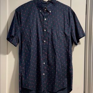 J.Crew Mercantile Flex slim untucked stretch shirt
